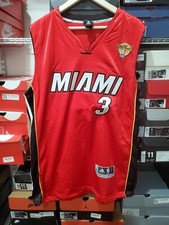 Dwyane Wade Adidas NBA Finals Jersey Size Large Pre-owned 