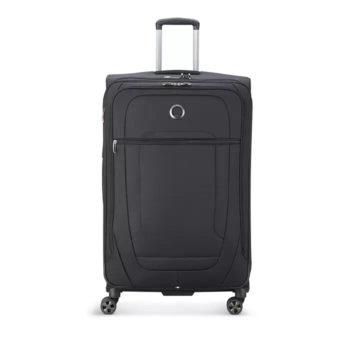 Delsey 29'' Black Helium DLX Softside Expandable Spinner Luggage B1018 - Image 3 of 4
