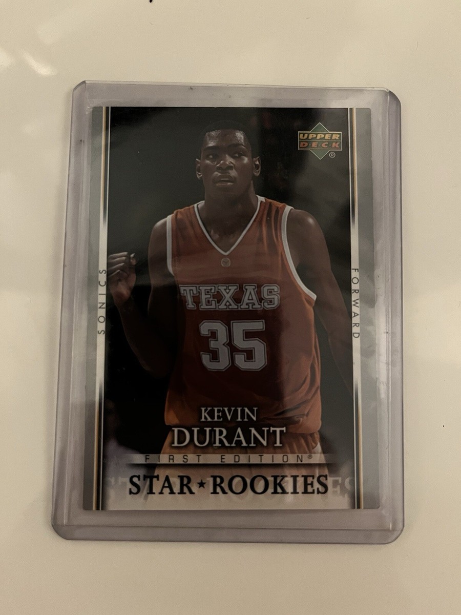 2007-08 Upper Deck First Edition Kevin Durant # 202 Star Rookies RC KD Texas