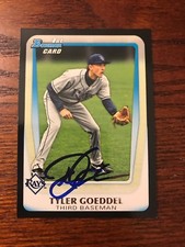2011 Bowman Draft Tyler Goeddel Signed Card