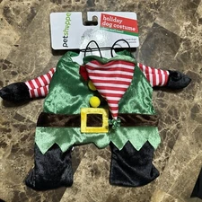 PetShoppe ELF Dog Costume ~ XS/S ~ 12-19lbs ~ Christmas ~ Holidays Outfit