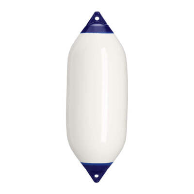 Polyform F-7 Twin Eye Fender 15'' x 41'' - White [F-7 WHITE]