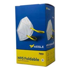 Aegle N95 Foldable Respirator, CDC approved, easy breath
