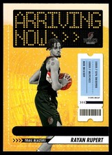 2023 Panini NBA Hoops Winter Rayan Rupert Arriving Now Portland Trail Blazers   