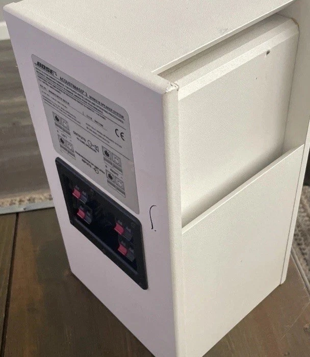 Sistema de altavoces BOSE Acoustimass 3 Serie III subwoofer solo BLANCO Foto 2 de 3