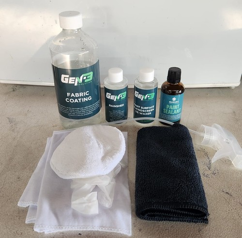 Gen-3 Ceramic Glass coating Paint Protection Kit. Genuine, Brand new