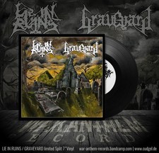 GRAVEYARD / LIE IN RUINS - split 7