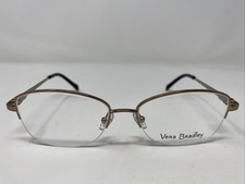 Vera Bradley Rose Daisy Dot Paisley DDP 52-16-135 Brown Eyeglasses Frame BV34