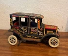 Vintage Marx Tin Litho Wind Up Mechanical OLD JALOPY Toy Car