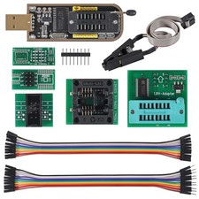EEPROM BIOS USB Programmer CH341A SOIC8 SOP8 Test Clip 1.8V Adapter SOIC8