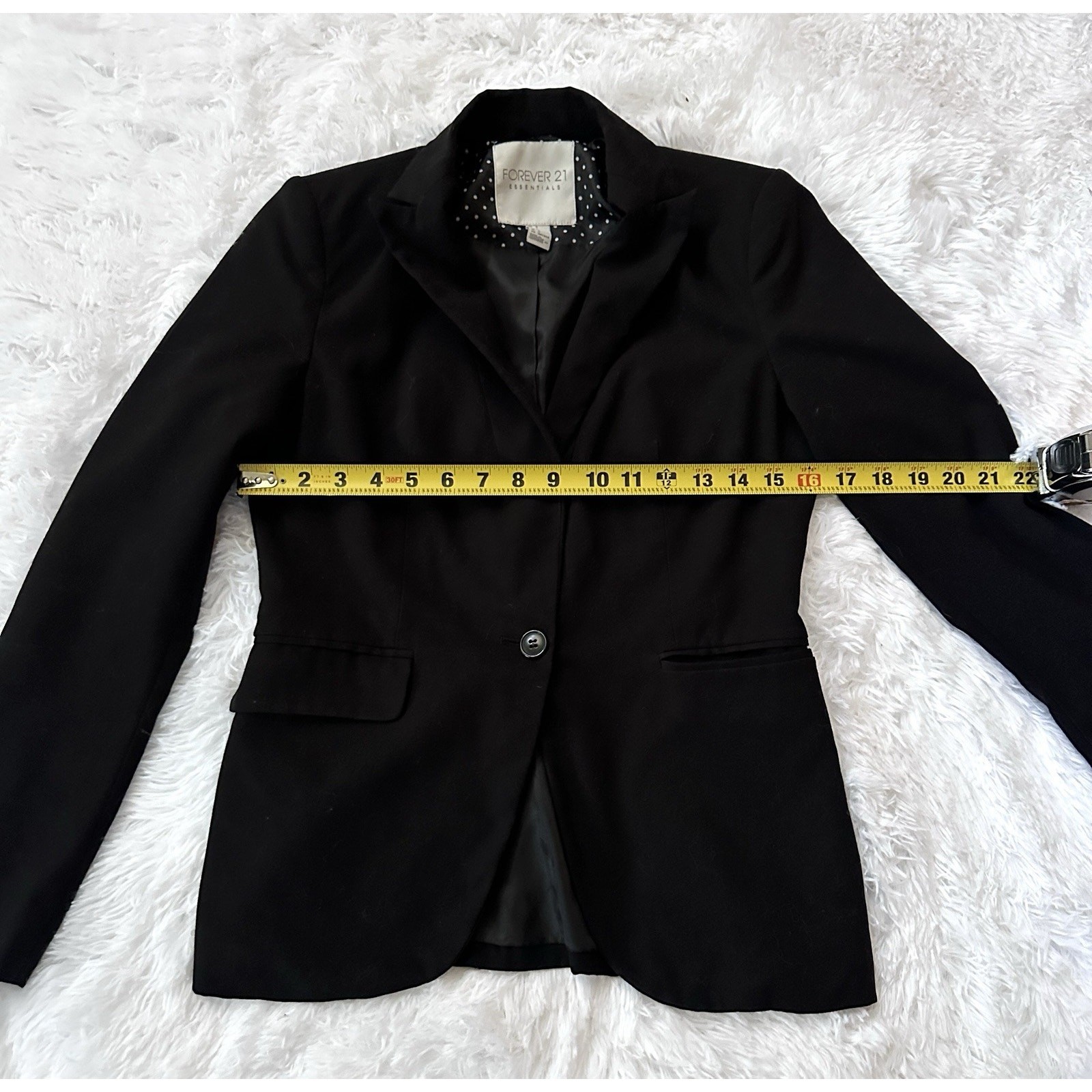 Forever 21 Essential Black Single Button Blazer J… - image 8