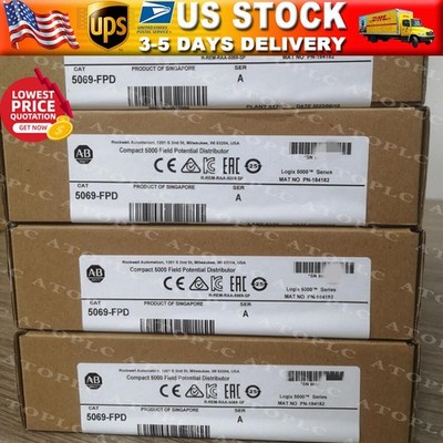 New in Box Factory Sealed AB 5069-FPD Potential Distributor US Free Tax