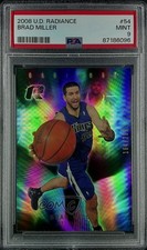 2008-09 Upper Deck Radiance /299 Brad Miller #54 PSA 9 MINT 1ek2
