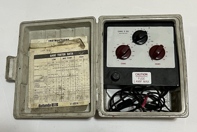 Kent Moore KM J-24538-A Vintage Universal Gauge Tester  Ford Chrysler Dodge GM