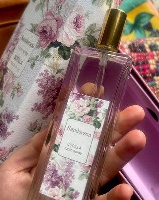Sanderson Full-Size Made In UK Sorilla Floral Natural Garden Fragrance RoomSpray