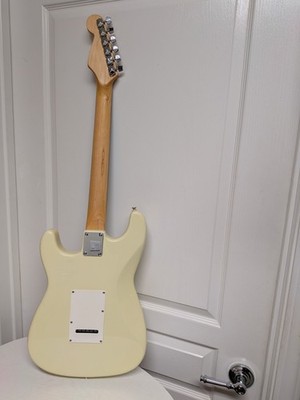 1996 Fender Stratocaster Korea MIK Olympic White Rosewood Relic VN