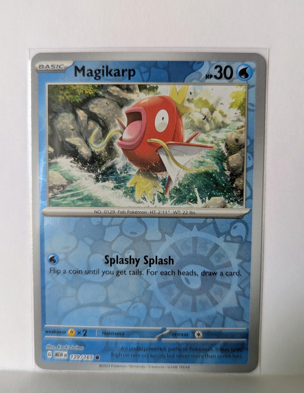 NM/M - Magikarp 129/165 - Reverse Holo - 151 - Pokemon Card TCG #4