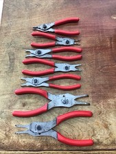 Snap On Tools Usa 7 Pc Snap Ring Pliers Set 38618-3