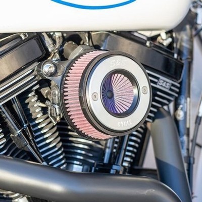 S&S Cycle Air Stinger Kit with S&S Ring for Harley-Davidson 2008-2009 Models