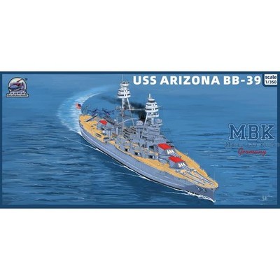 DaLiGeJian Model CY102 USS Arizona BB-39
