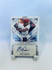 Panini Impeccable 2025 Eric Davis Reds Timeless Moments Auto #TMS-ED