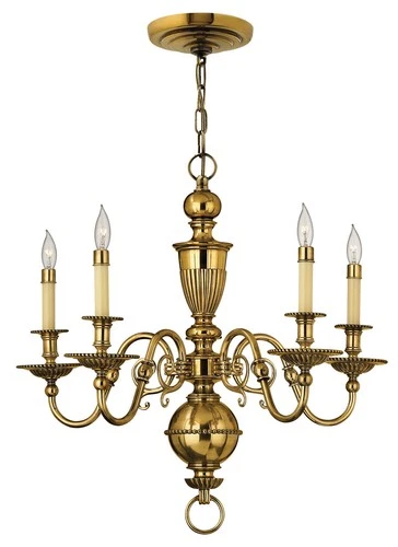 Hinkley 4415BB Cambridge 5-Light Chandelier - Picture 2 of 2