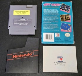 Tom & Jerry: The Ultimate Game of Cat and Mouse (NES, 1991) - Complete In Box!!!