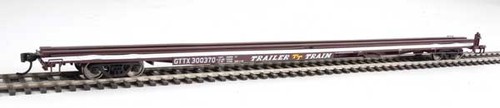 Walthers HO Scale 85' General American G85 Flatcar TTX/GTTX (braun) #300370 | Zustand: New