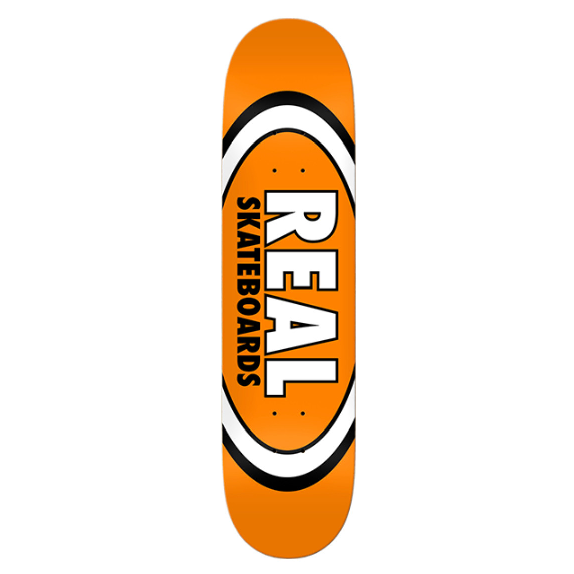 Real Skateboard Deck Classic Oval Orange 7.5