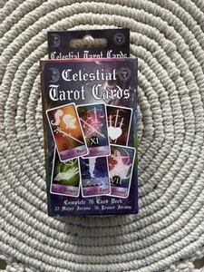 Celestial Tarot Card Deck Complete 78 Card Deck, NC192, 2021 Metaphysical