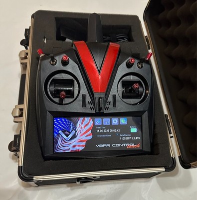 Mikado VBar  VControl Touch  Radio Transmitter for Helicopters. Ocean Blue
