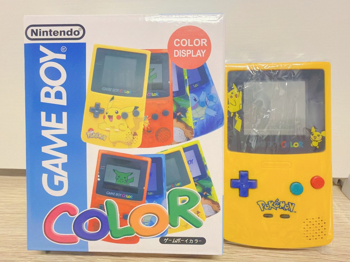 Game Boy Color Pokemon Special Pikachu Edition Nintendo System 