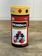 PEMDice Order of Operations Game Grades 5-12 Didax 30 Dice Eric Olsen new