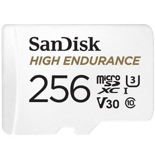 SanDisk 256GB High Endurance microSDXC card for IP cams dash cams UK IMPORT