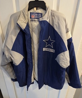 Vintage 90 s NFL Apex One Puffer Jacket Dallas Cowboys Mens Size Large