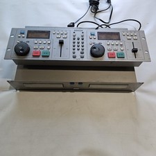 Denon DN-2700F Double CD Player With RC-37 Remote Control Unit Studio UNTESTED