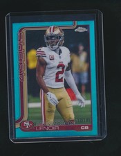 DEOMMODORE LENOIR 2025 TOPPS CHROME AQUA REFRACTOR PARALLEL 112/199 #269