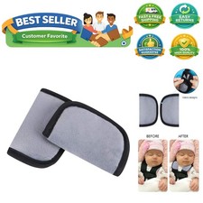Car Seat Strap Pads for Baby Kids Toddler, Soft Car Seat Strap Covers Shoulde...