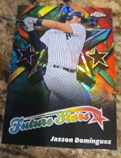 2025 Topps Chrome Logofractor Edition - Future Stars Jasson Dominguez #FS-10