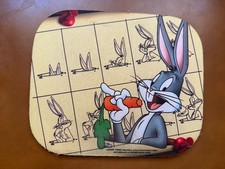 Vintage Mouse Pad Looney Tunes 1990s Bugs Bunny Cartoon Warner Bros Office 1994