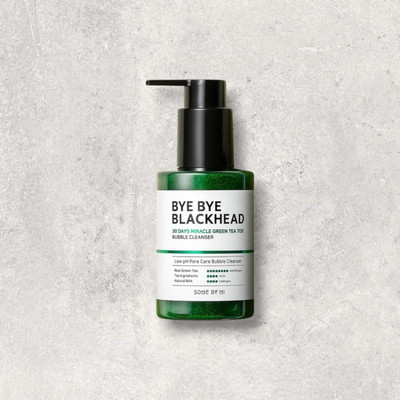 SOME BY MI - Bye Bye Blackhead 30days Miracle Green Tea Tox Bubble Cleanser New