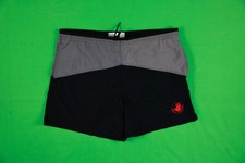 Vintage Body Glove Swim Trunks Made in USA Black Gray