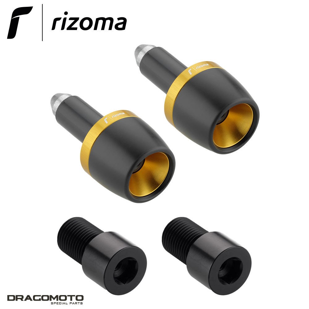 Embout de guidon Yamaha MT-07 pour remplacer les pièces origine Rizoma or