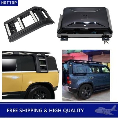 Side Mounted Gear Box Roof Access Ladder Fits For Defender 90 110 130 2020-2026
