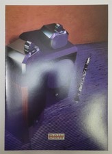 1990's B&W Bowers & Wilkins Matrix 801 & 802 Series 3 Speakers Brochure Specs