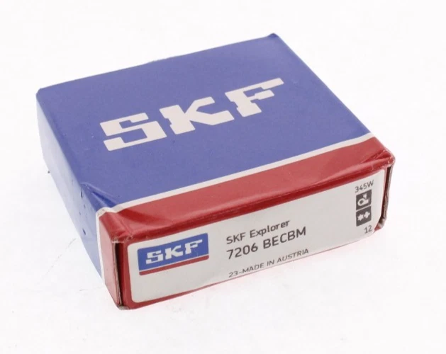 7206 Bearing SKF BEP Single Row Angular Contact Ball Bearings 30x62x16mm