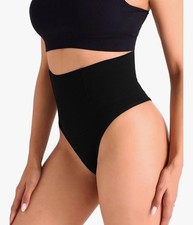 Tummy Control Thong Shapewear High Waist Seamless Body Shaper Underwear M