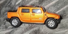 Maisto Hummer H2 Concept 1:64 Scale Orange Diecast