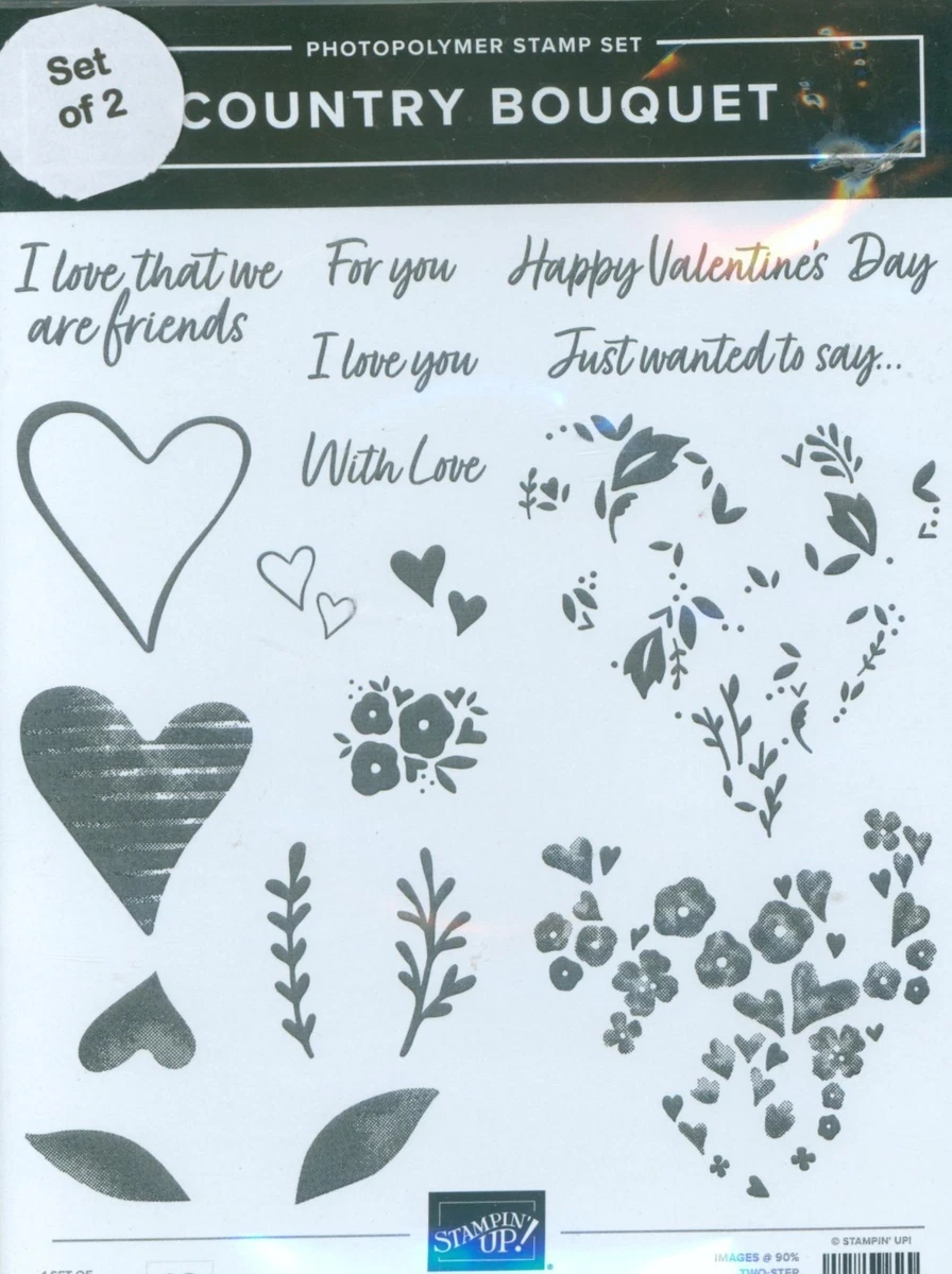 Stampin’up! スタンピンアップ ハート Easy Valentine Card Featuring the FREE Heart Shaped Bundle!