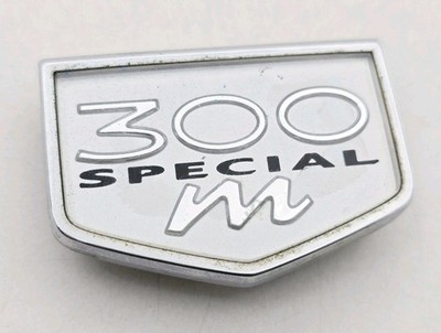 1999-2004 CHRYSLER 300M SPECIAL OEM SIDE FENDER EMBLEM LOGO SIGN BADGE
